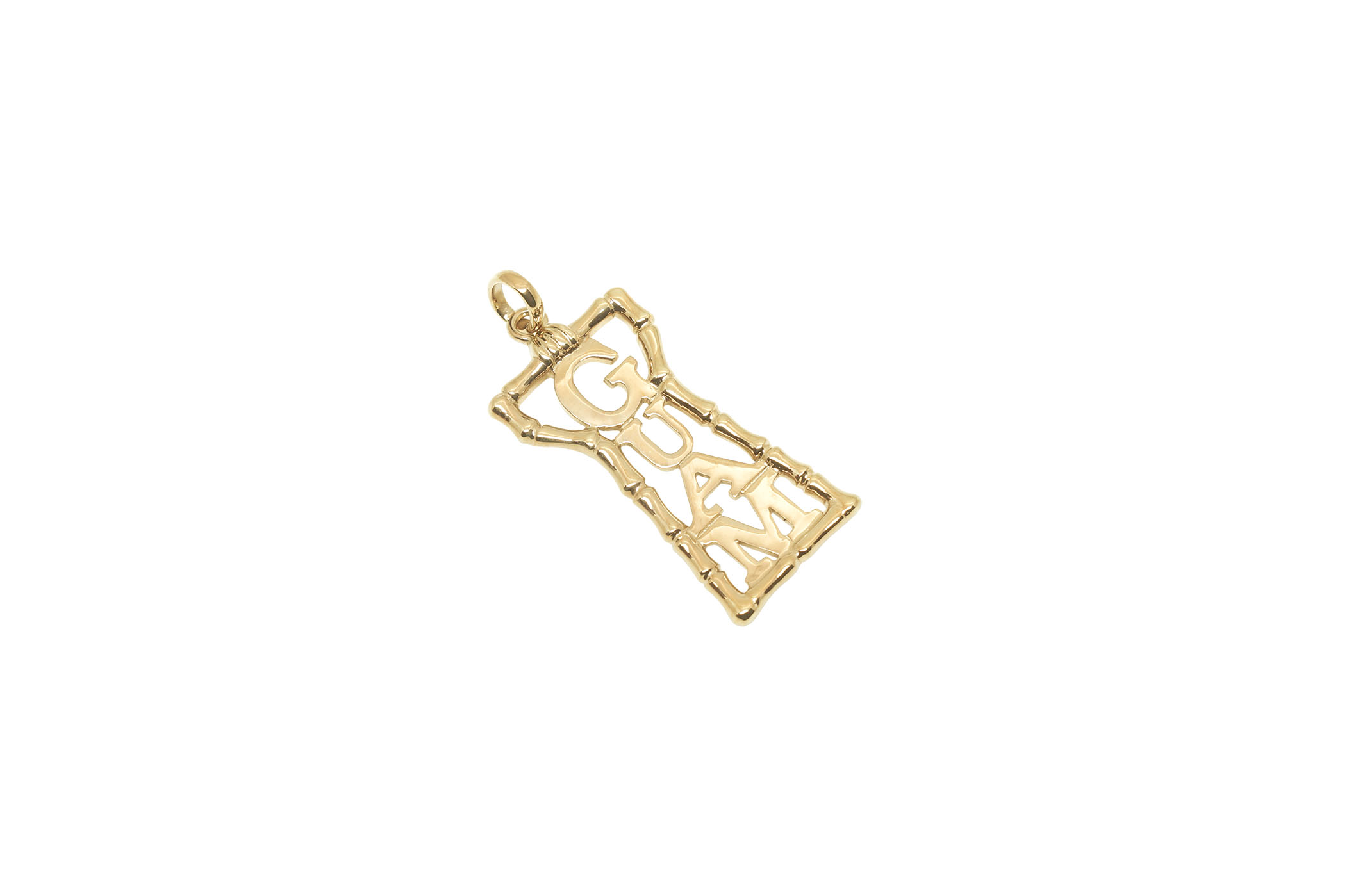 Solid 14K Guam Latte Stone Necklace - Image 3